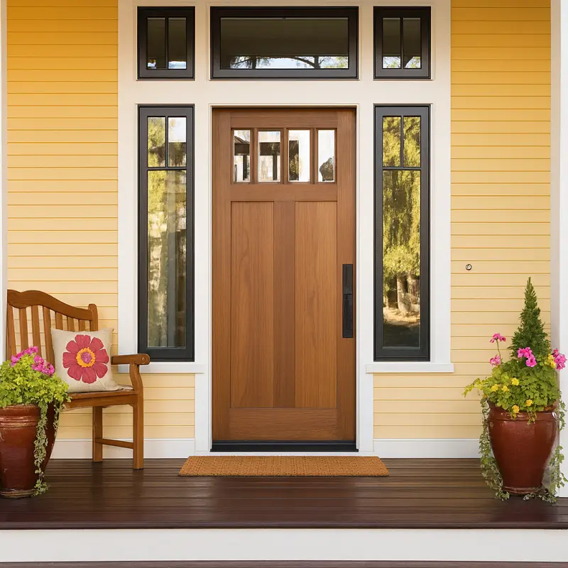 Hardwood Entrance Doors