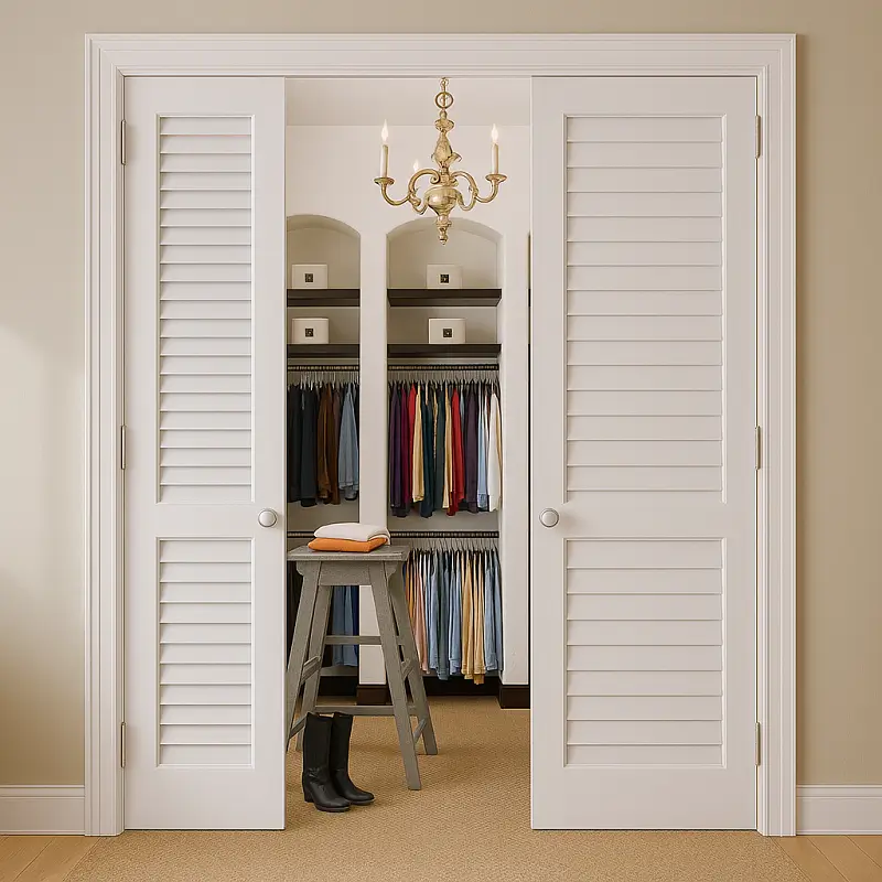 Louvered Closet Doors