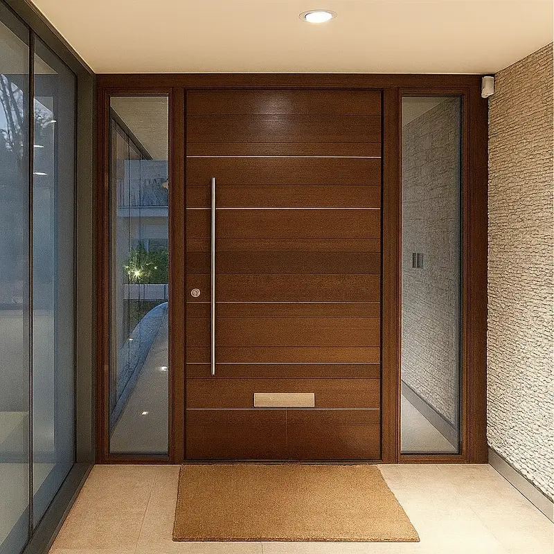 Main Entrance Teak Wood Doors