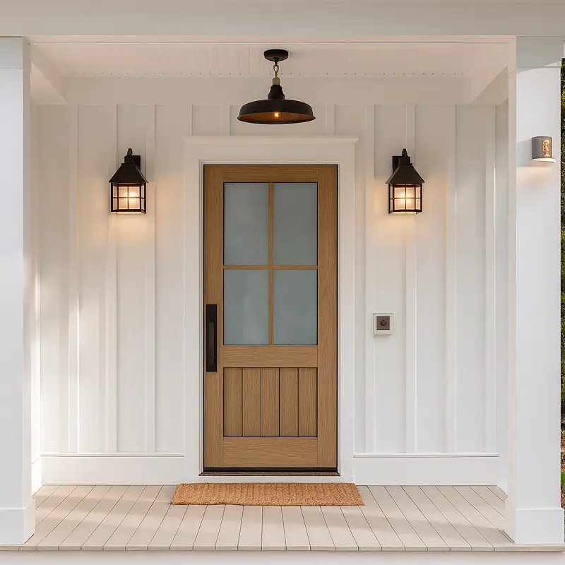 Modern Wood Front Doors