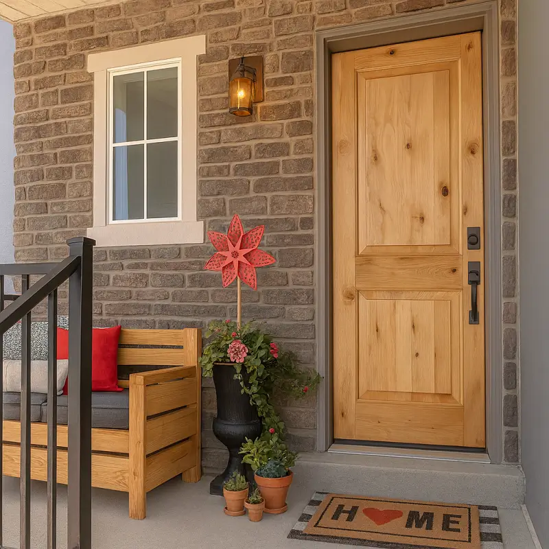Solid Wood Entrance Doors