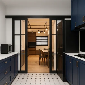 Custom Sliding Doors in Kitchens