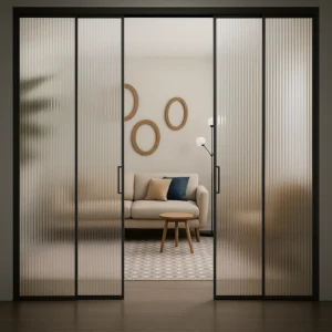 Custom Sliding Doors in Living Rooms