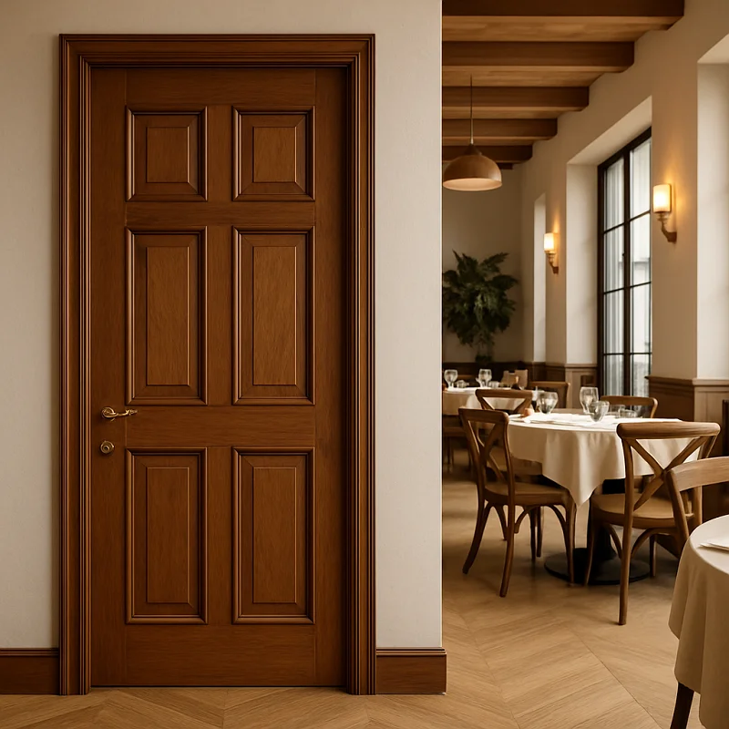 Sagwan Door in Restaurants