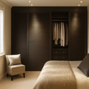 Wooden Sliding Doors in Wardrobes