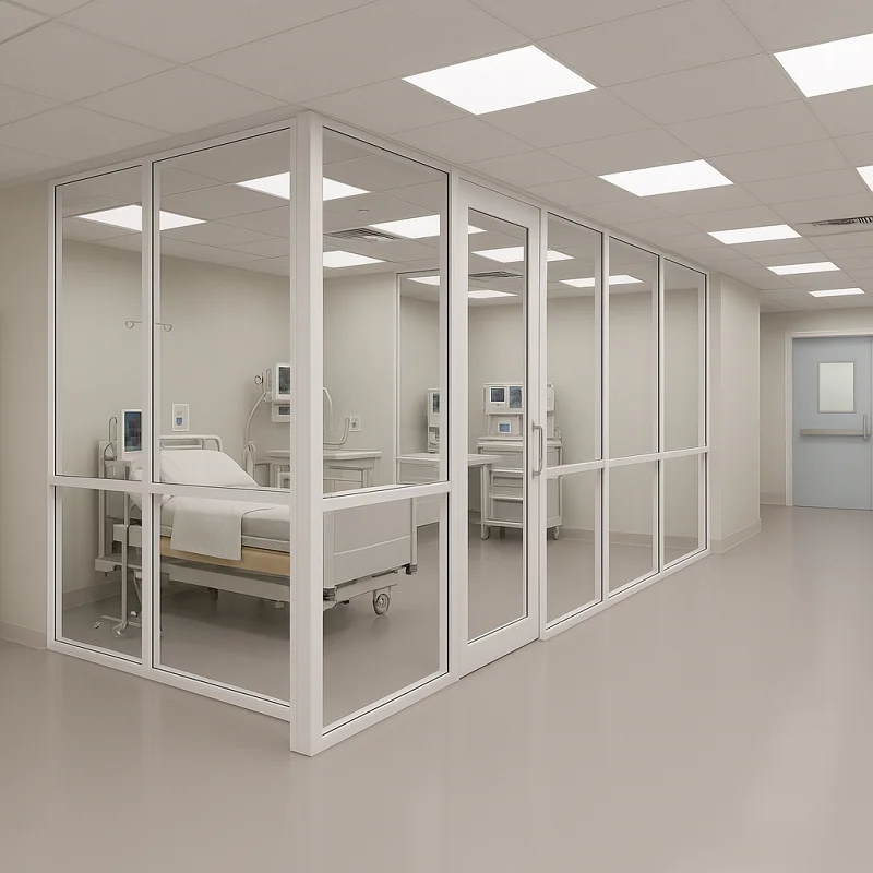 Glass Partitions in Hospitals