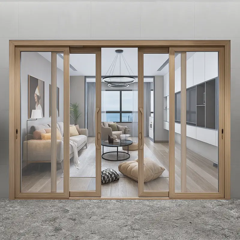 Aluminium Doors in Living Room