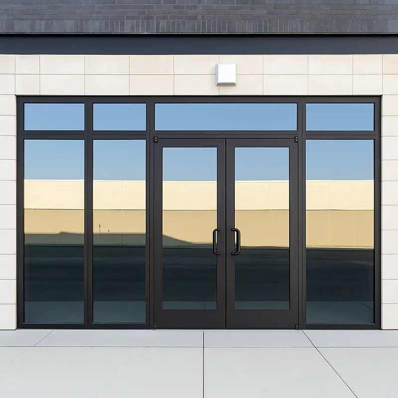 Aluminium Entrance Doors in Hotels