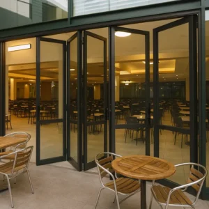 Aluminium Glass Door in Restaurants
