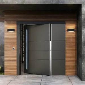 Aluminum Main Door in Apartment