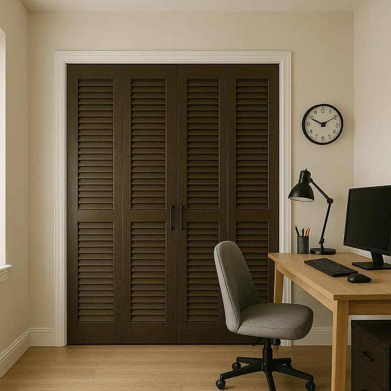 Custom Closet Doors in Home Offices