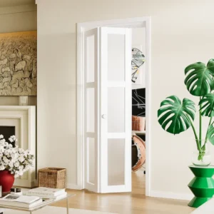 Custom Closet Doors in Living Room