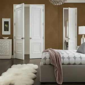 Custom Doors in Bedroom