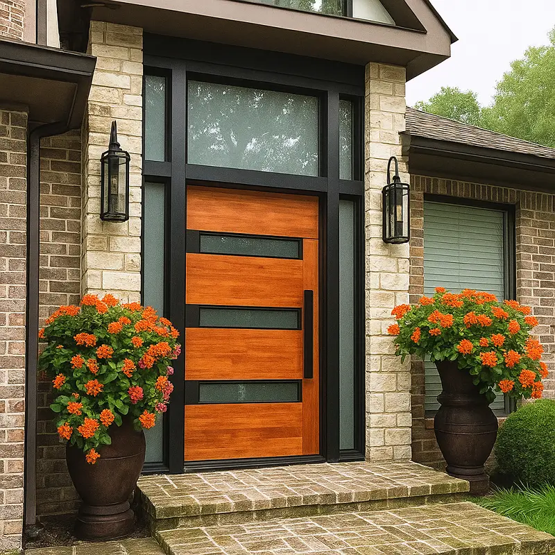 Custom Doors at Home Main Door