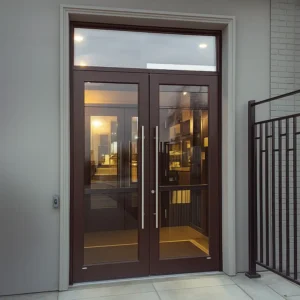 Custom Doors in Restaurant