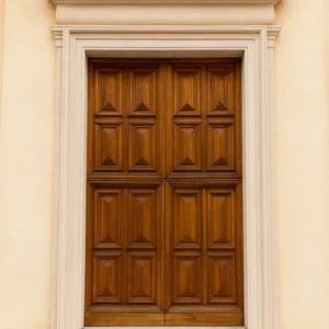 Wooden Main Doors in Educational