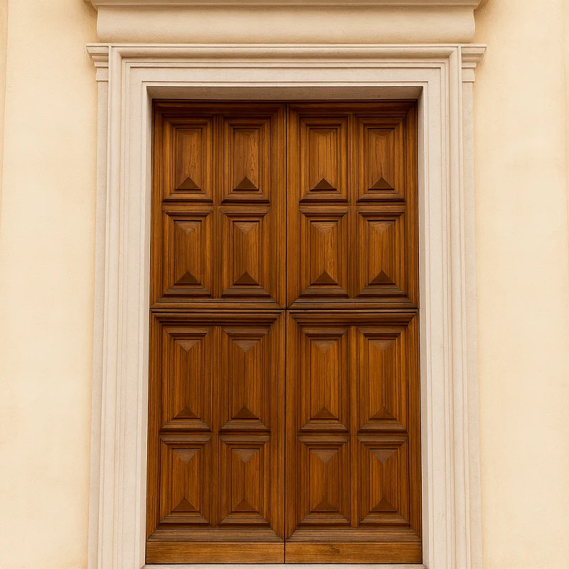 Wooden Main Doors in Educational