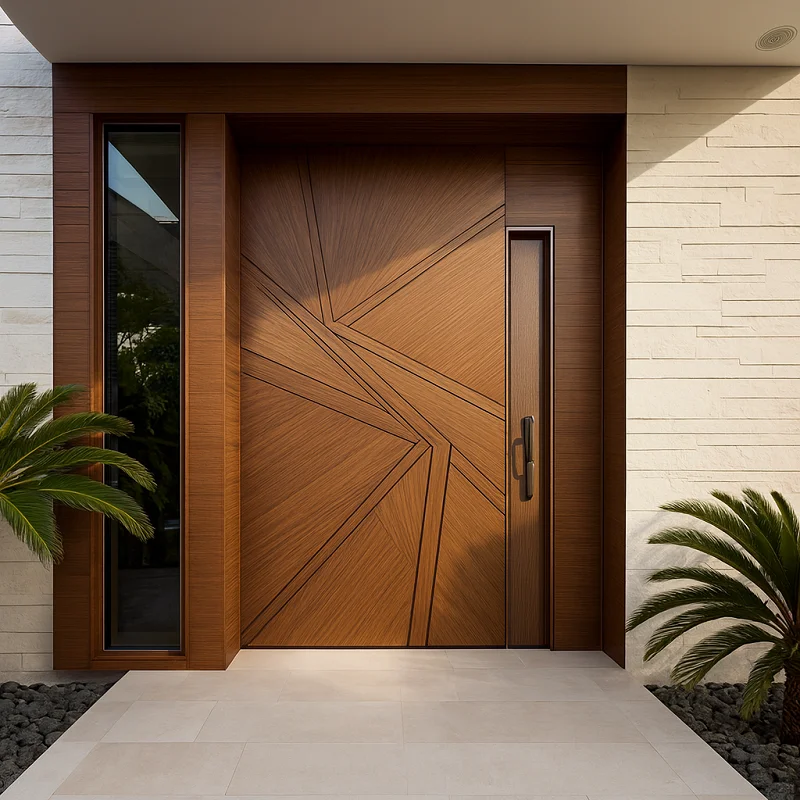 Wooden Main Doors in Restaurants