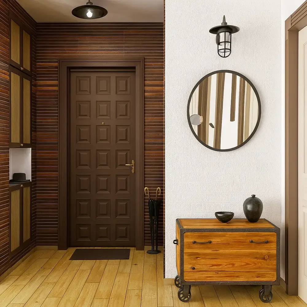 Residential Teak Wood Doors