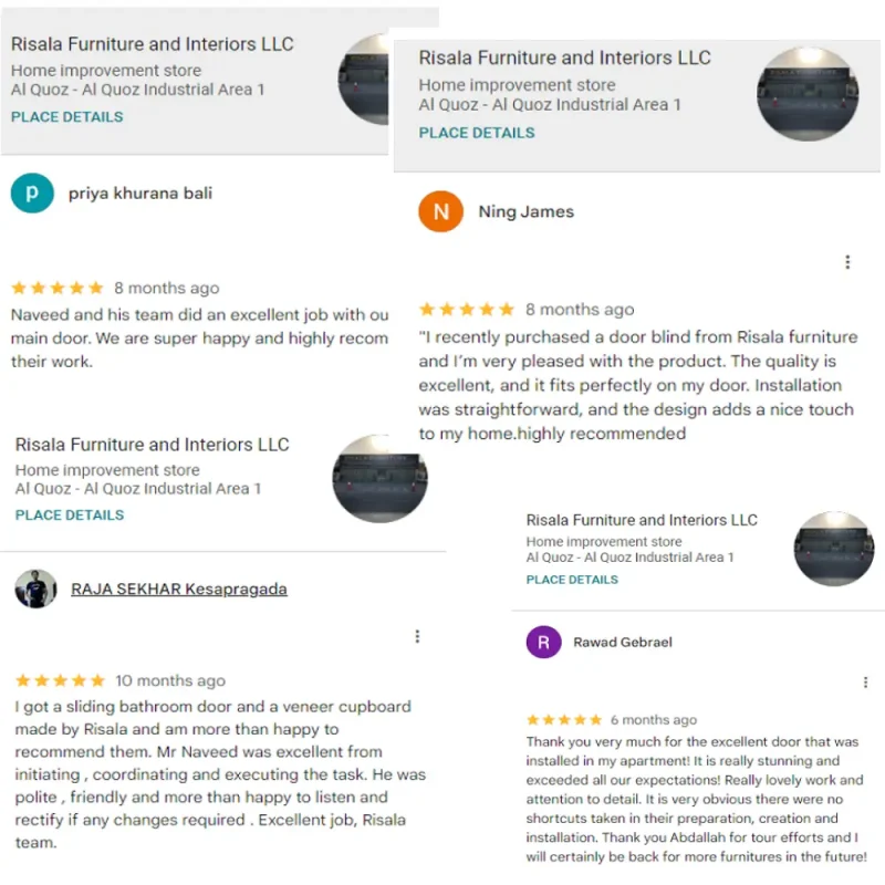 Dubai Doors Shop Reviews